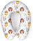 Amilian Stillkissen mit Füllung für klein Baby Lagerungskissen Baby Seitenschläferkissen Schwangerschaftskissen zum Schlafen Baumwolle inkl. Bezug Größe 170cm Pregnancy Pillow Apache