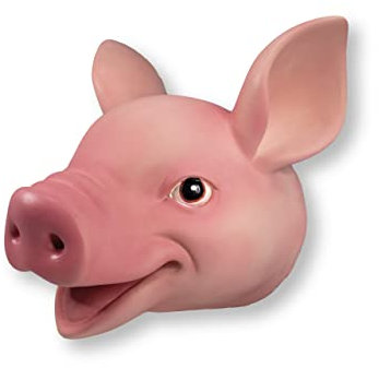 Wild Play Puppen – Schwein von Deluxebase Kindertier Handpuppe Spielzeug