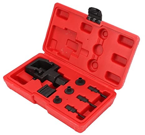 Motorcycle Chain Rivet Tool, KIMISS Chain Breaker and Riveting Tool Cutter Link Splitter Carbon Steel for 520 525 530 532 Drive Chains Motorcycle ATV Car