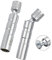 Kikuo Zündkerzenschlüssel 14mm&16mm, Zuendkerzenschluessel mit Magnet, 3/8 Zoll Dünnwandige Zündkerzen, Zündkerzenstecker für Die Autoreparatur(2 Stück)