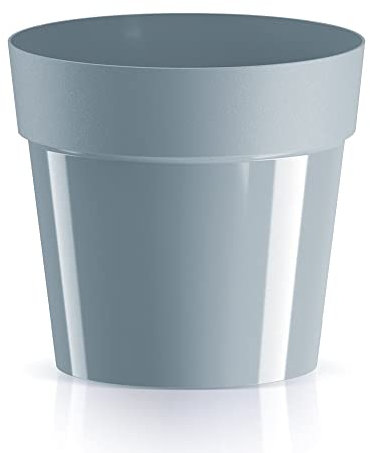 Blumentopf CUBE BASIC , Abmessungen (mm) 124x124x114, Farbe Hellgrau
