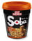 NISSIN Soba Instant Noodles Beef Sukiyaki Cup 1 Person 89 g Pack of 3