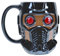 Taza Starlord 3D - Producto oficial Guardians of The Galaxy, taza cerámica coleccionable, regalo original para fans de Marvel, 550ml