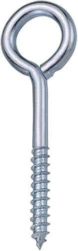 fiXte® Screw-in Vine Eye, 50 mm (2 inch) - Zinc Plated (Pack of 24)