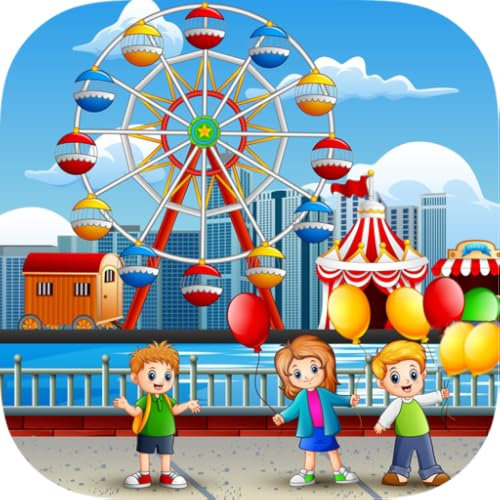 Let's Go to thrill theme park: Roller-Coaster, cycling, archery,Train Rides and activities