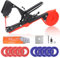 SWANSOFT Pflanzenbindemaschine, 45mm Bindezange für Pflanzen, Plant Tying Machine für Trauben Tomaten Gurken SW-8107 (10 Rollen)