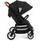 Ickle Bubba Stomp Stride Kinderwagen – von Geburt bis 22 kg, extra großer Sitz, Multi-Terrain-Räder, Regenschutz und UPF 50+ Verdeck (Mitternacht)