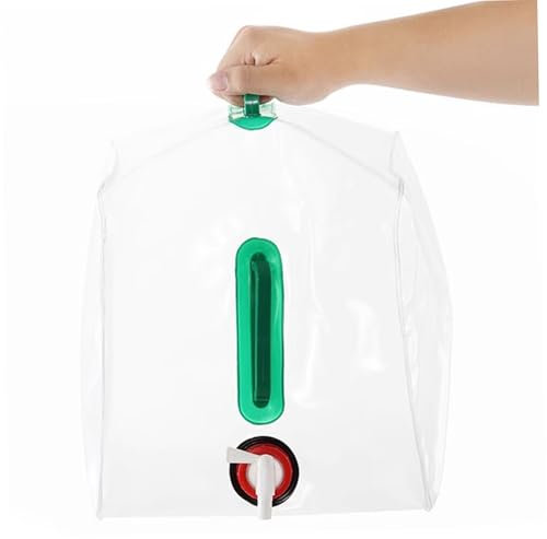 Récipient d'eau de Camping, récipient à Eau Pliable avec Robinet, 10L / 2,6 gallons de Camping à cruche de Camping, conteneurs de Stockage d'eau Portables pour la randonnée, récipient d'eau Portable