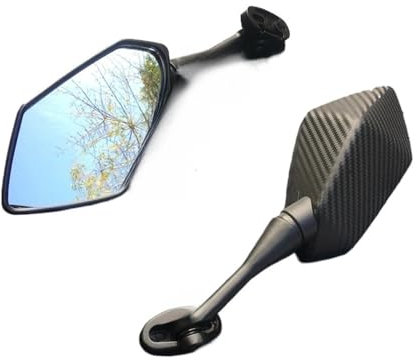 Motorrad Spiegel Für Yam&aha YZF R1 R6 R25 R125 R3 R1S R1M FZ6R Spiegel Motorrad Rückspiegel Motorrad Lenker Rückansicht Seiten Spiegel