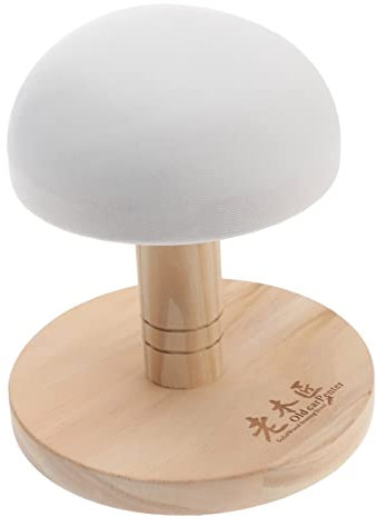 PRETYZOOM Tablero De Planchado Compacto para Mangas con Base De Madera Antideslizante Herramienta para Planchar Ropa Mesa Soporte Estable para Planchas y Color Aleatorio