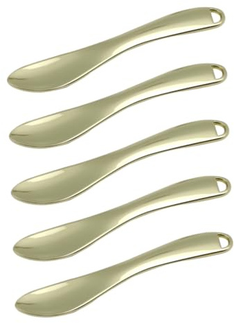 LALADEFIEE 5pcs Eye Cream Scoop Cosmetic Spatulas Makeup Applicator Skin Spatula Face Cream Scoop for Skincare Routine