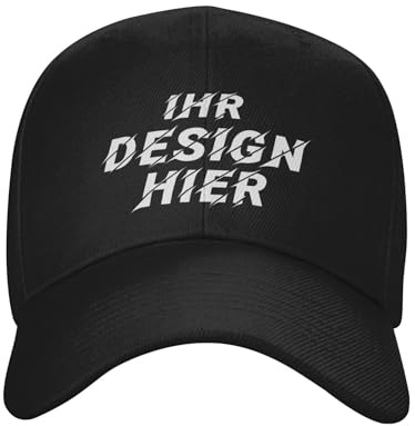 Tingwei personalisiert Cap personalisierte Basecap personalisierte Baseballkappe personalisiertes Cap mit Foto/Logo/Text Cap selbst gestalten Trucker-Caps für Männer & Frauen in großen Mengen