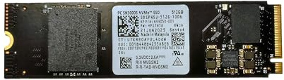 Western Digital SSD 512 Go M.2 2280, NVMe PCIe 3.0, SN5000S Series, SDEPNSJ-512G, Lecture 6000Mo/s, Écriture 4200Mo/s, QLC NAND, Cache SLC, pour PC de bureau et ordinateur portable, Non-SED, OEM BULK