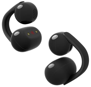 Sony LinkBuds Clip, Auricolari Wireless Open-Ear a Clip, Comfort per Tutto il Giorno, fino a 37 Ore di Autonomia, Chiamate Nitide e Bluetooth Multipoint per Lavoro e Uso Quotidiano – Black