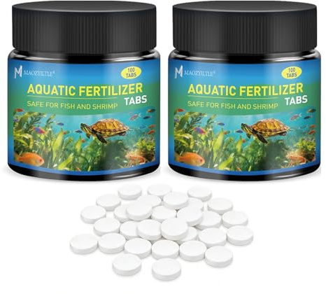 Root Tabs for Live Aquarium Plants, Freshwater Plant Fertilizer - 200 Count (2)