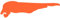 Samunshi® Schiermonnikoog Insel Aufkleber Inselaufkleber Friesland Holland Nordsee in 8 Größen und 25 Farben (8x1,8cm orange)
