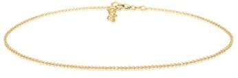 Elli Halskette Damen Choker Basic in 925 Sterling Silber Vergoldet