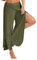 Hosen Damen Sporthose Yogahosen Sport Pumphose Haremshose Leichte Sommerhose Marlene Hose Grün XL