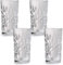 Libbey Hobstar - Longdrinkglas, Cocktailglas, Wasserglas, Saftglas - 470 ml - Glas - Matt und Transparent - 4 Stück - Bekannt aus Den Coolsten Hotels und Bars