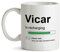 Vicar Mug - Best Ever Cup - CH Recharging Coffee Cup