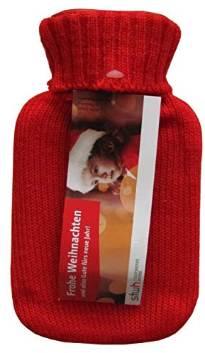 StwH Stadtwerke Herne - Wärmflasche mit Überzug - 21 x 12 cm