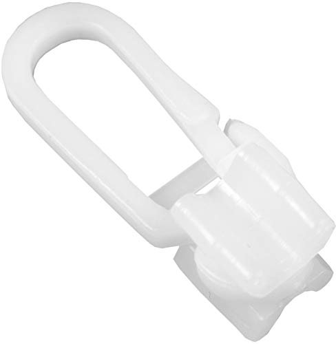 Bestlivings 150 Stück X-Gleiter 9,5mm für Vorhangschiene, Universal Gardinenrollen Innenlaufrollen für alle gängigen Gardinenschienen