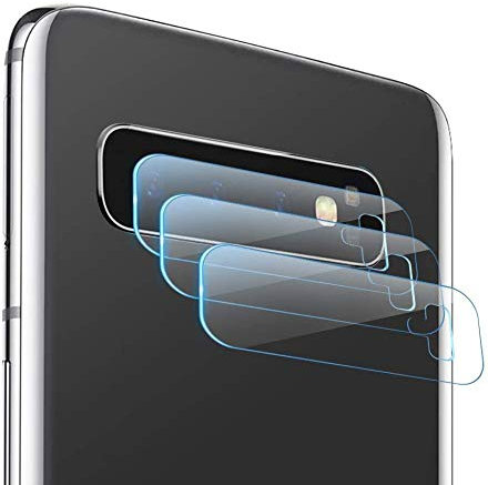 Kamera Stücke Schutzfolie für Samsung Galaxy S10+, Kratzfester, Blasenfrei, 9 Härte HD Transparenz Kamera Objektiv Tempered Glass Displayschutzfolie für Samsung Galaxy S10+ [3 Stück]
