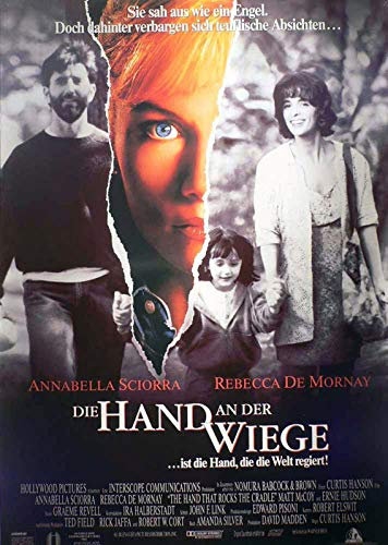 Die Hand an der Wiege Filmplakat 120x80cm gefaltet (G)