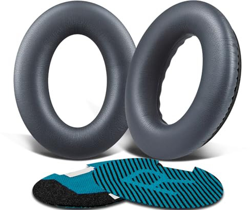 SoloWIT® Cuscinetti Auricolari di Ricambio Imbottiture per Bose, Cuscino compatibile con QuietComfort 15 QC15 QC25 QC2 QC35/ Ae2 Ae2i Ae2w SoundTrue & SoundLink Cuffie Over-Ear