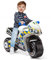 MOLTO | Weiß Polizei Dirt Cross Scooter | Geländegängiger Roller | Sicheres & Robustes Kinderspielzeug | Fördert eine gesunde kindliche Entwicklung | +18 Monate