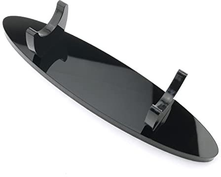 HJGarden Acrylic Pen Holder Display Stand, Fountain Pen Ballpoint Pen Display Rack Desk Pencil Wand Holder Showcase, Makeup Brush Rack Organizer, Paintbrush Drying Rack for Home School Office, Black