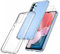 Kokio für Samsung Galaxy A13 4G/5G/A04s Hülle,mit 2 Stück Schutzfolie,Transparente Acryl-Harte Handyhülle + Weicher TPU-Rahmen,Anti-Drop, Anti-Scratch und Kein Vergilben