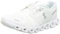 ON Cloud 5 Herren-Sneaker, Ruby Rust, Weiß ungefärbt., 42 EU