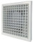 GEFONG Rejilla de Ventilación de Pared 4 Pulgadas 100mm con Malla Antiinsectos para Secadoras Ventilaciones Baño y Techo Extractores Plástico Blanco 1 Pieza