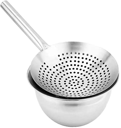 UPKOCH Multifunktions-ölfass-sieb Wiederverwendbare Ölschüssel Küche Edelstahlgewebe
