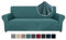 Ystyle Housse Canapé 3 Places avec Accoudoirs, Extensible Housses de Canapé, Universelle Housse Canape Protection Chat Chiens Griffures, Housse Fauteuil Antidérapante, Turquoise
