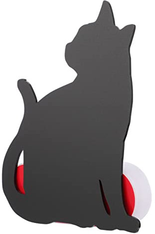Uonlytech 1stk Katze-silhouette-licht Katze Führte Nachtlampe Sprachaktivierte Led-leuchten Silhouette-wandleuchte Led-katzen-silhouette-lampe Stimme 3d Die Katze Acryl Tierisches Licht