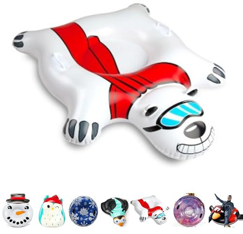 Slide slizg Sled Inflatable Snow Wheel Slide Tire Snow Riding Durable for Children and Adults meteor