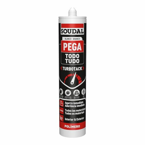 Soudal Adhesivo de Montaje Turbotack 160280 290 ml