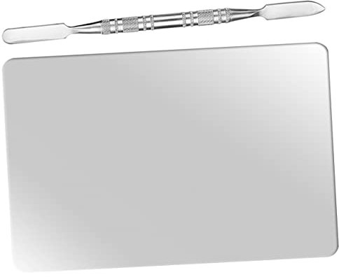 DOITOOL Makeup Mixing Palette and Foundation Set, Cosmetic Mixing Plate for Foundation and Concealer Blending, Portable Makeup Tool for Artists and Travel