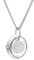 trendor Taufring mit Lebensbaum Weißgold 333/8K mit Silber-Halskette zeitloses Schmuckstück für Frauen, elegante Geschenkidee, 68072-38 38 cm