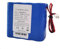 Fivean Batería recargable de 8800 mAh 7.4 V 8.8 Ah para iluminación de escenario de luz solar