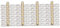 Mobestech 4sets Cupboard Door Hinges and Stops Sliding Barn Door Guides Floor Mount 6pcs*4