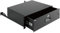Tecmojo 3U Rack Drawer, Rack Mount for 19in Network/Server/AV Rack or Cabinet Enclosure, Lockable with Rear Support - Load-Bearing 22lb(10kg), with Cable Entry and Management Holes, Black