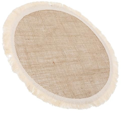 MAGICLULU Set De Table - Set De Table en Jute avec Porte-gobelets pour Boissons pour La Maison Et Le Restaurant