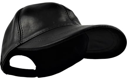 Zerimar Gorra de Piel auténtica|Gorra Estilo Jocker Unisex | Gorra Elegante y Resistente de Cuero para Hombre y Mujer|Ideal para Todas Las Estaciones