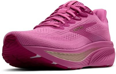 Brooks Women’s Ghost 17 Neutral Running Shoe, Pink/Fuchsia/Gold, 6.5 UK