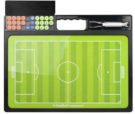 predolo Fußball Trainertafel, Whiteboard, Turnhallen Layout, Notizbuch, Fußballtrainertafel