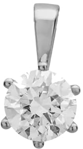 Lyomi Damen Anhänger 585/- Gold 1,3cm Glänzend Diamant Lab Grown weiß 1,0ct. 067340230-1
