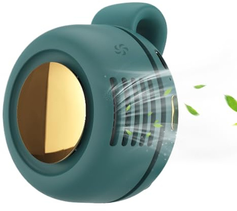 Tragbarer Ventilator mit Clip, Ventilator mit Clip, tragbares Mini-Kühlgerät, Reiseausrüstung, leistungsstark, wiederaufladbar, leises Gerät, 3 V